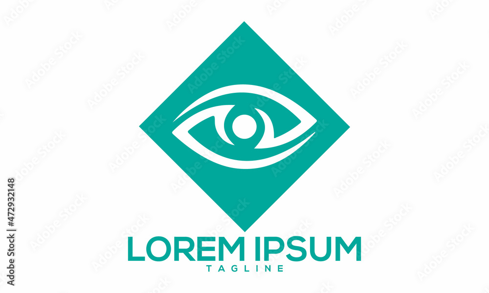 Unique eye logo Modern and minimalist vector and abstract logo Unique eye logo Modern and minimalist vector and abstract logo