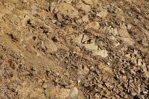 surface of shale sedimentary rock  in the nature.