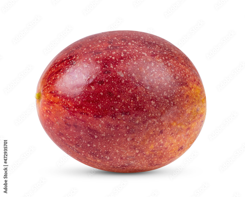 passion fruit isolated on white passion fruit isolated on white