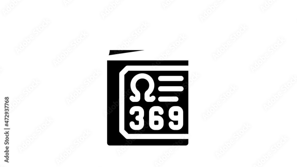 Pills Medicaments glyph icon animation. Pills Package And Glass With Water, Instruction And Pillbox Container, Medical Treatment Pills Medicaments glyph icon animation. Pills Package And Glass With Water, Instruction And Pillbox Container, Medical Treatment