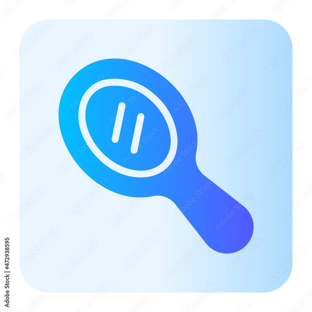 mirror gradient icon mirror gradient icon