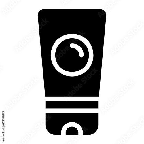 sunblock glyph icon