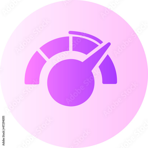 performance gradient icon