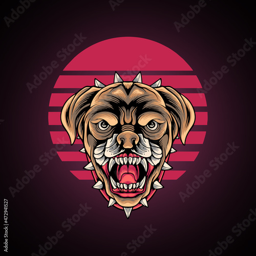 Dog Head Animal
