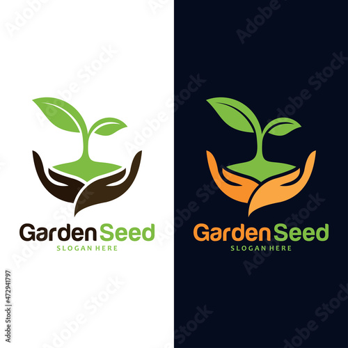 seed care logo concept