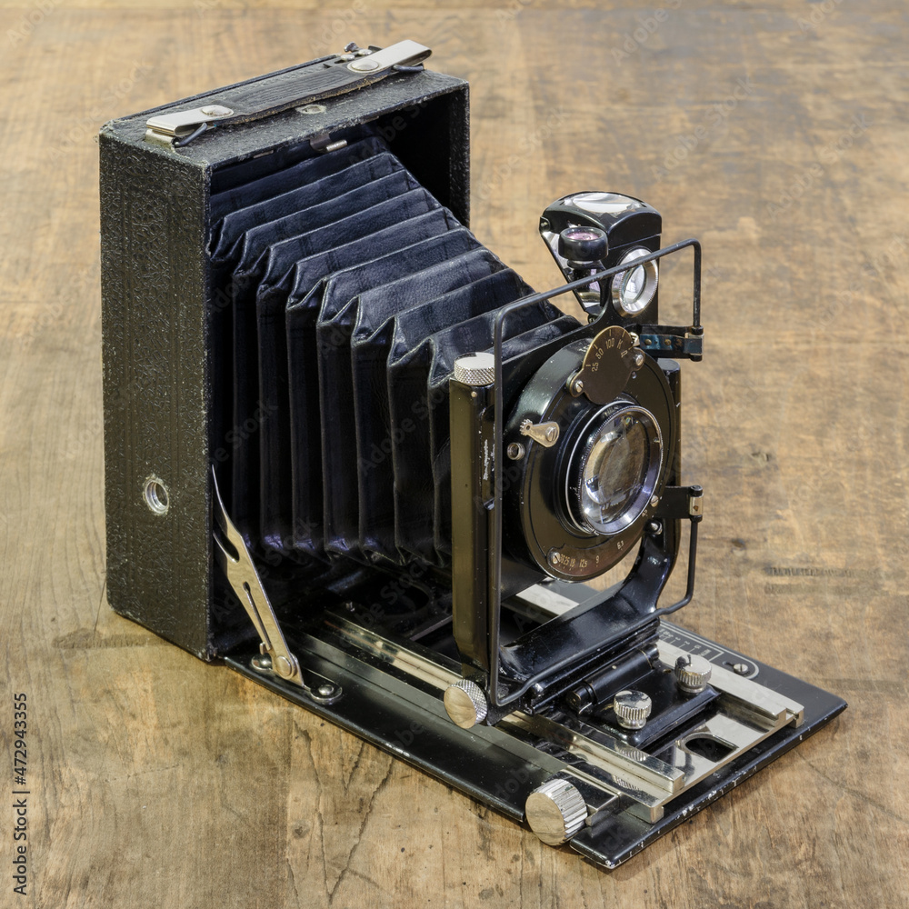 Fotokor 1 Vintage Russia Folding Large Format Camera Stock Photo ...