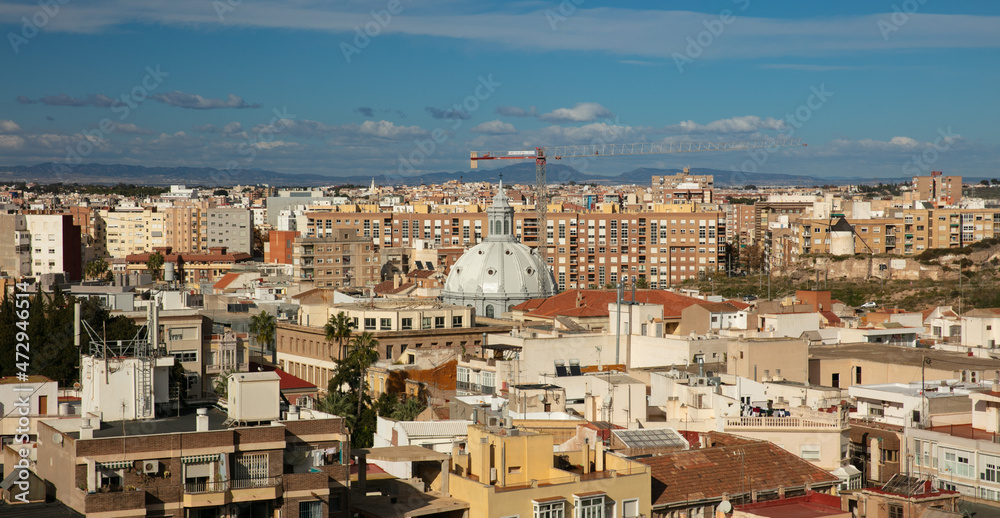 city landscape- Cartagena in Spain