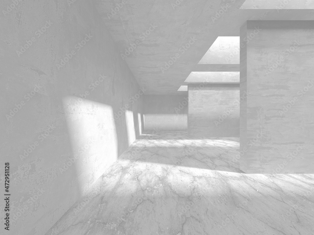 White Modern Background. Abstract Building Concept White Modern Background. Abstract Building Concept