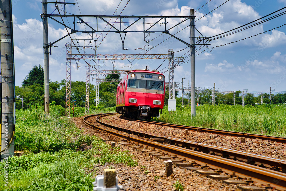 Naklejka premium ローカル鉄道 