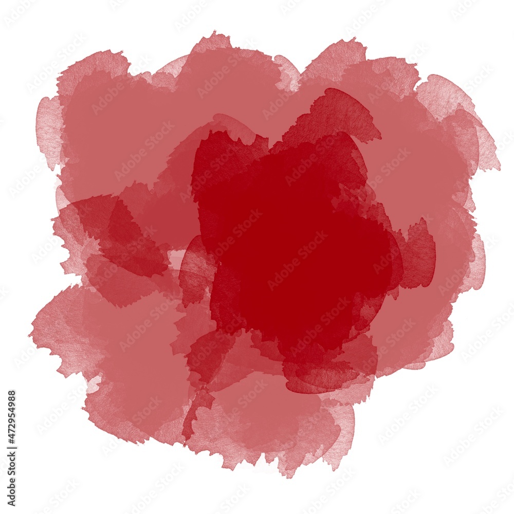 Abstract watercolor Rose background pattern 