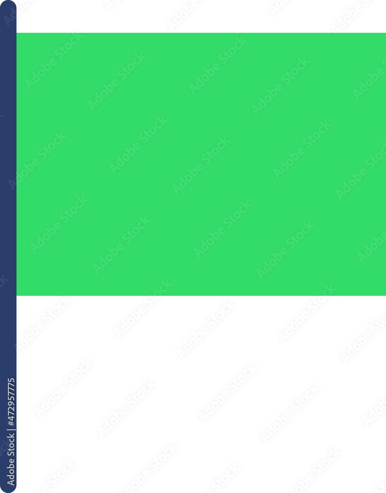 Naklejka premium flag-1 icon vector illustration logo style