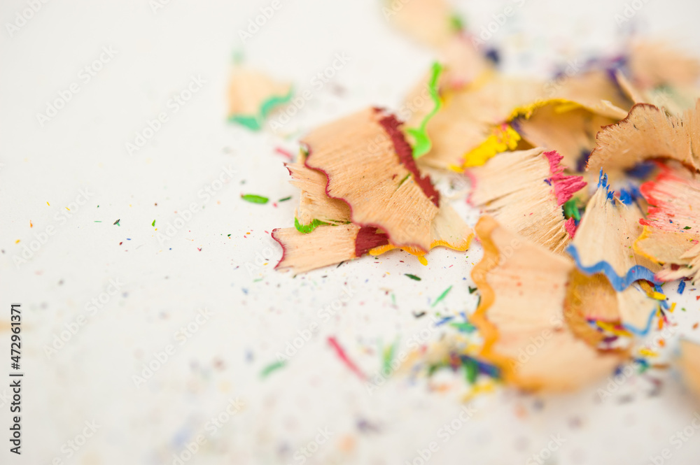 abstract colorful background of pencil shavings and graphite powder abstract colorful background of pencil shavings and graphite powder