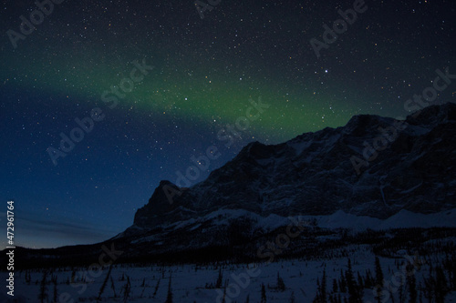 Northern Lights (Aurora Borealis or Polar Lights) - Dalton Highway, Alaska (USA) photo