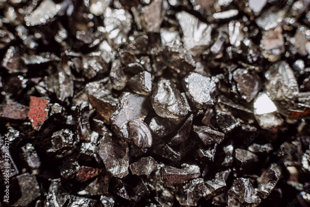 Rare-earth metal such as germanium crystals are used by the technology industry.