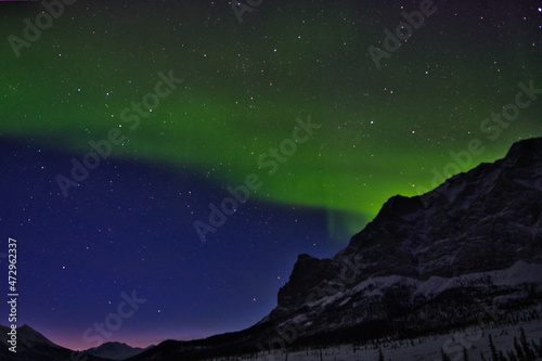 Northern Lights (Aurora Borealis or Polar Lights) - Dalton Highway, Alaska (USA) © Sriman