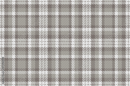 Seamless pattern of scottish tartan plaid. Repeatable background with check fabric texture. Vector backdrop striped textile print.