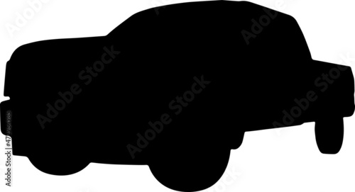 Pickup Truck Silhouettes SVG Truck Silhouette