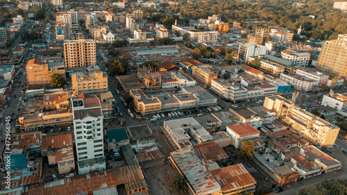 Aerial view of the Arusha city, Tanzania © STORYTELLER