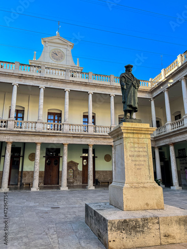 Cloister of the old university of Valencia
