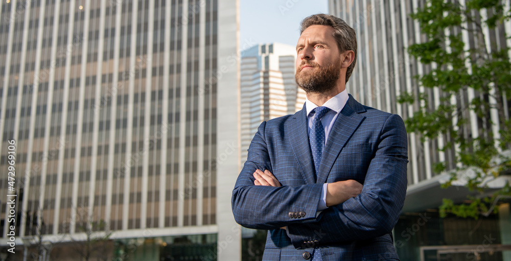 male formal fashion. professional unshaven ceo. copy space. serious businessperson in formalwear male formal fashion. professional unshaven ceo. copy space. serious businessperson in formalwear