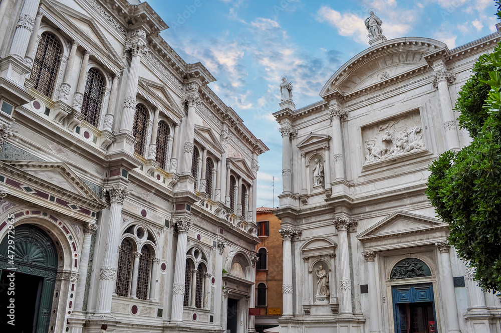 Fototapeta premium Church of Saint Roch (Chiesa di San Rocco) in Venice, Italy