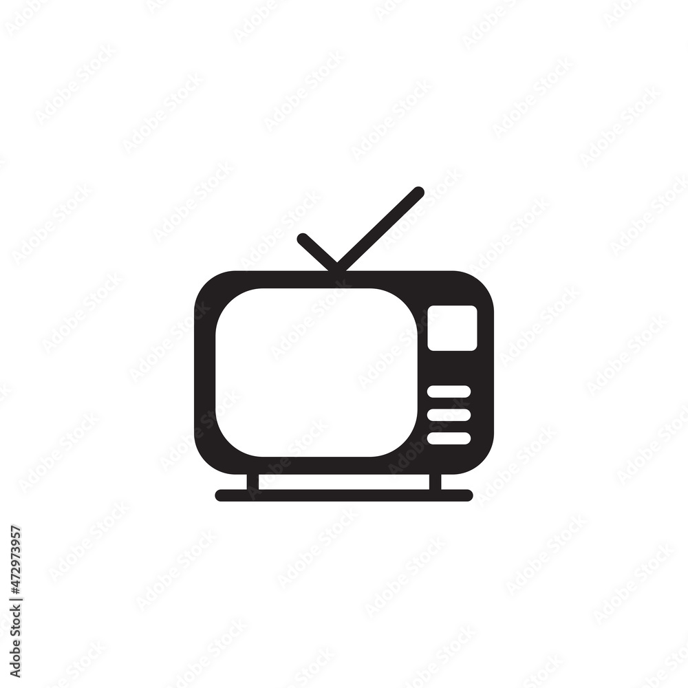 television icon vector design templates television icon vector design templates