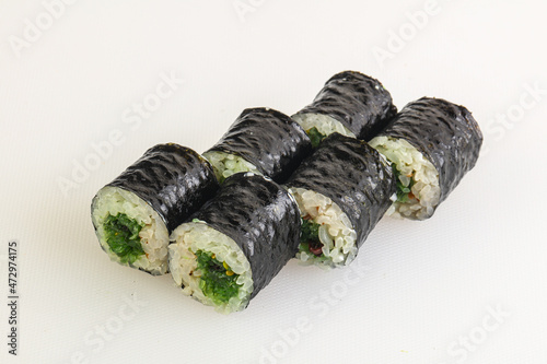 Japanese traditional roll chuka maki photo