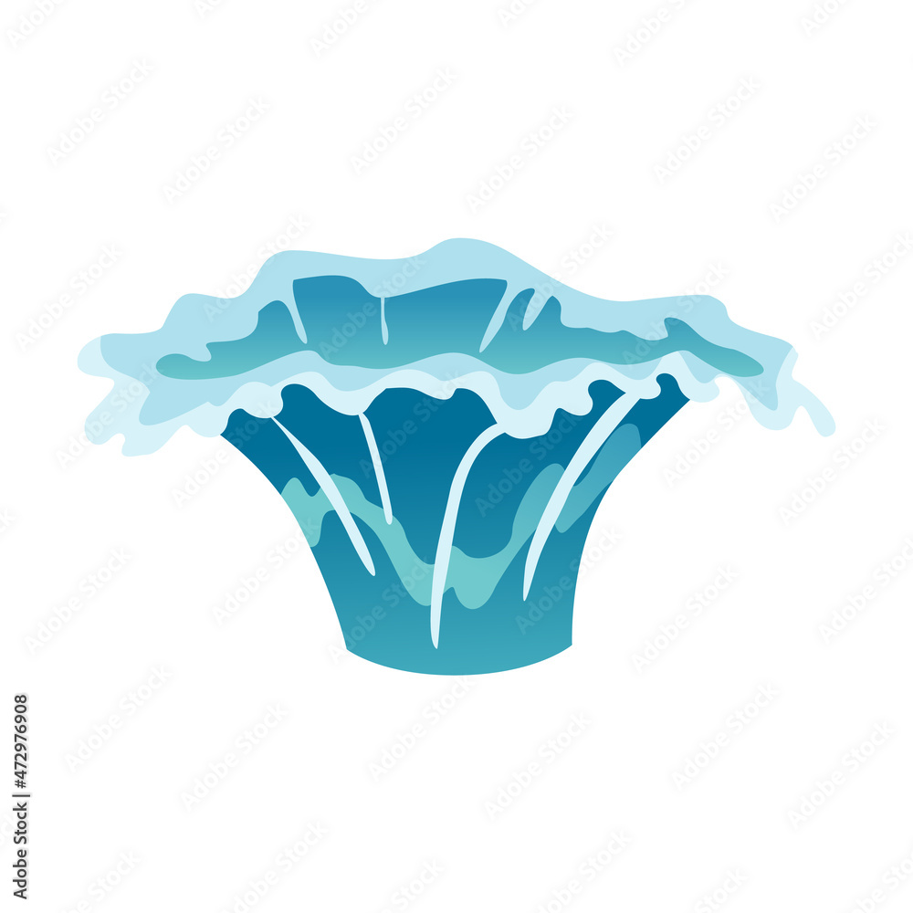 Water splash animation. Dripping water special effect. Fx sheet. Clear water  drop burst for flash animation in games and video. Cartoon frame Stock  Illustration | Adobe Stock