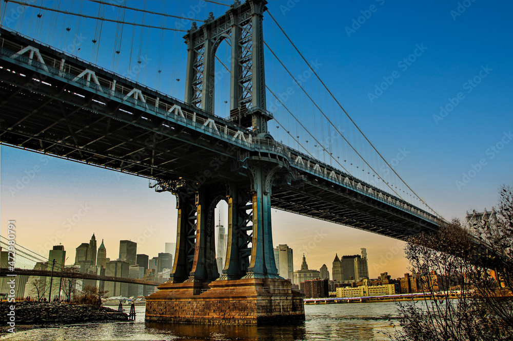 Obraz premium Pont de Brooklyn