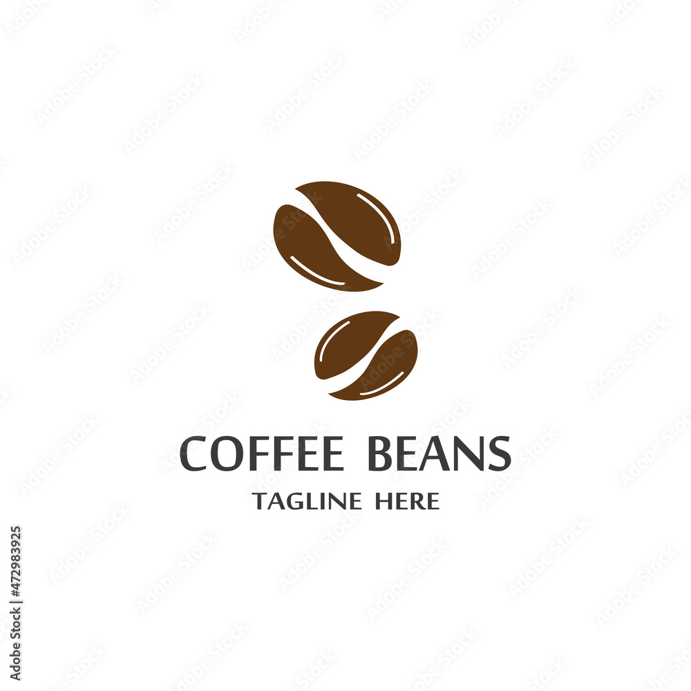 coffee bean icon vector coffee bean icon vector
