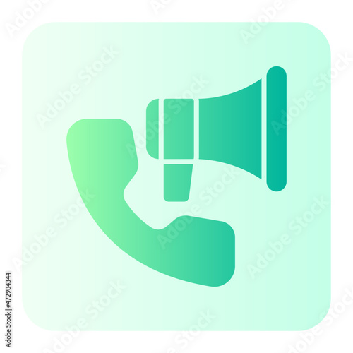 announcer gradient icon