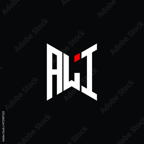 ALI letter logo creative design. ALI unique design
 photo