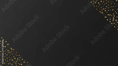 Modern elegant cover design. Luxury fashionable background with gold fluid glitter. Elite premium vector abstract contemporary background. Design for social media template, blog post, web banner.