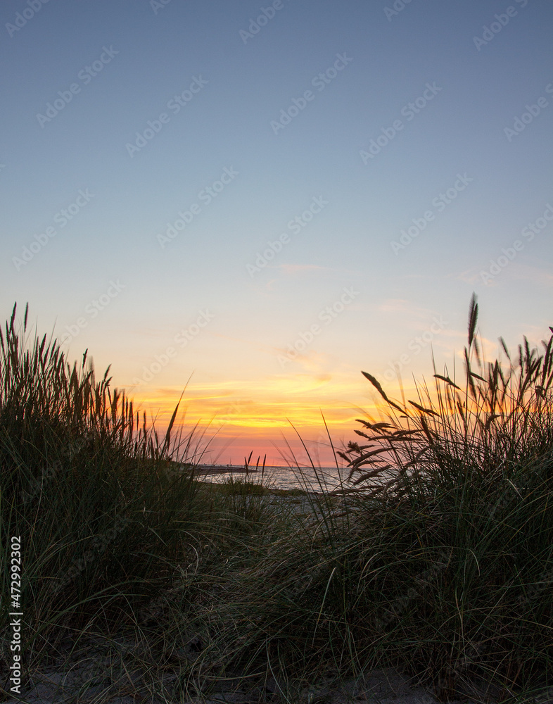 Sonnenuntergang über der Ostsee Sonnenuntergang über der Ostsee
