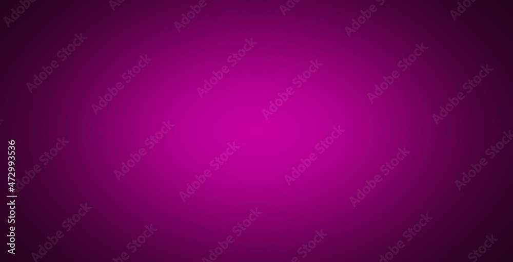 Fototapeta premium Abstract dark purple gradient space background illustration. purple room background wallpaper.