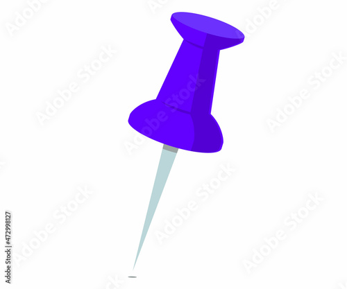 Purple pin 