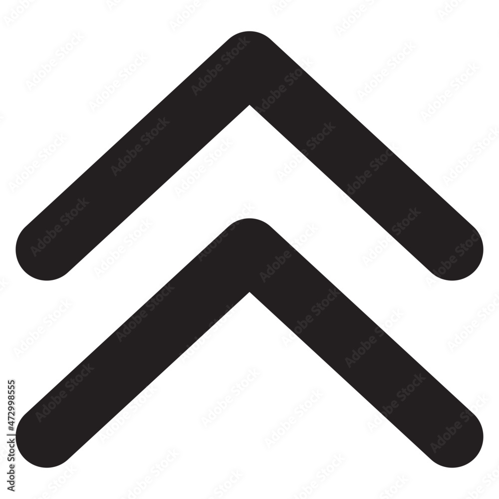 up vector icon for app and website up vector icon for app and website