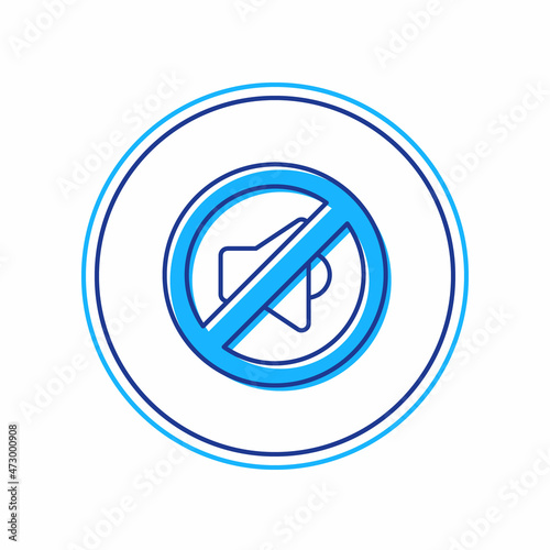 Free Download Filled outline Speaker mute icon isolated on white background. No sound icon. Volume Off symbol. Vector - GFXLoad