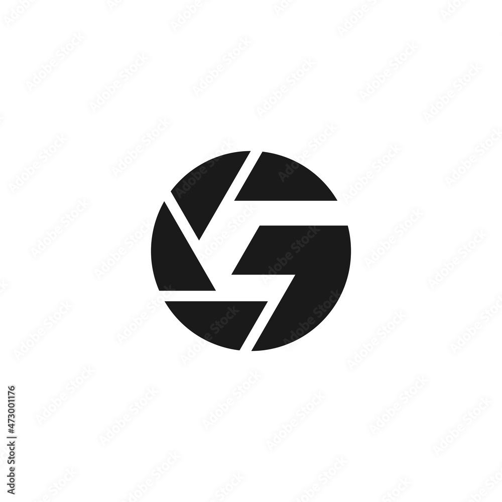 Camera lens logo design initial letter G. photography logo Camera lens logo design initial letter G. photography logo