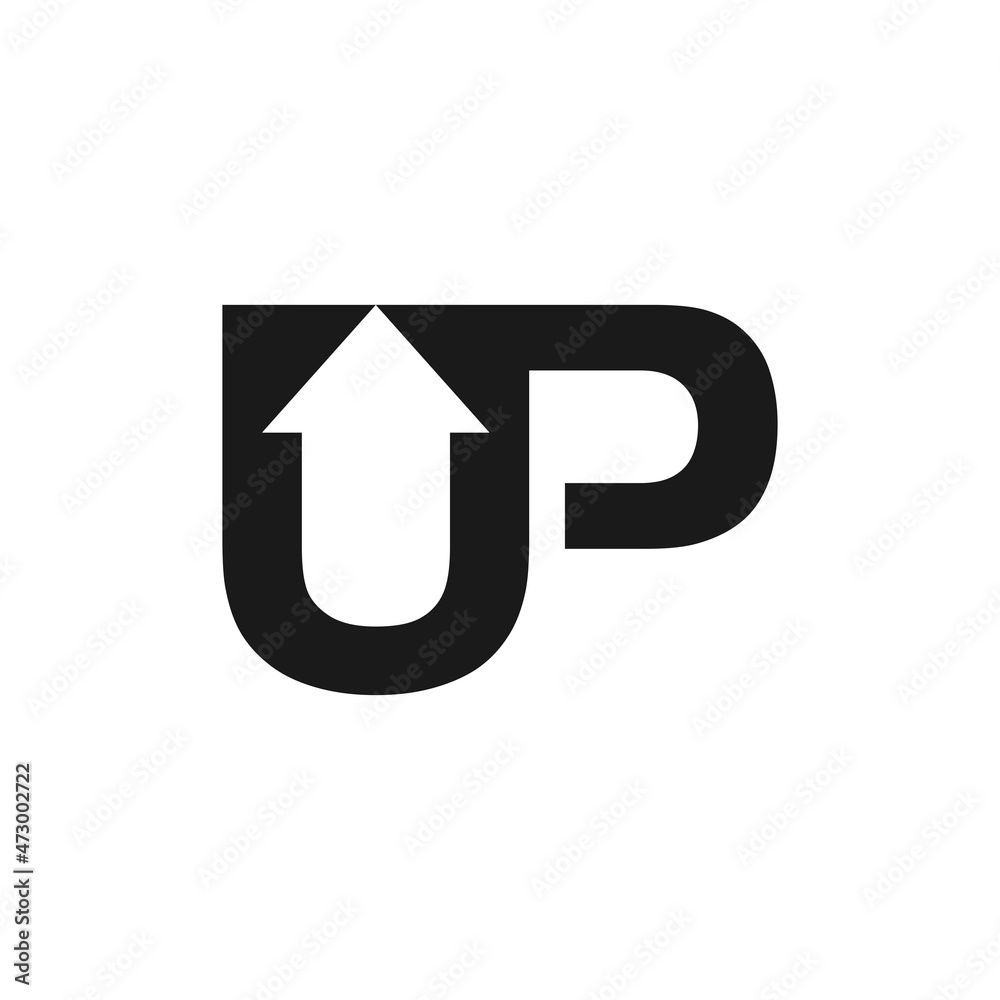Modern Up Logo design inspiration Modern Up Logo design inspiration