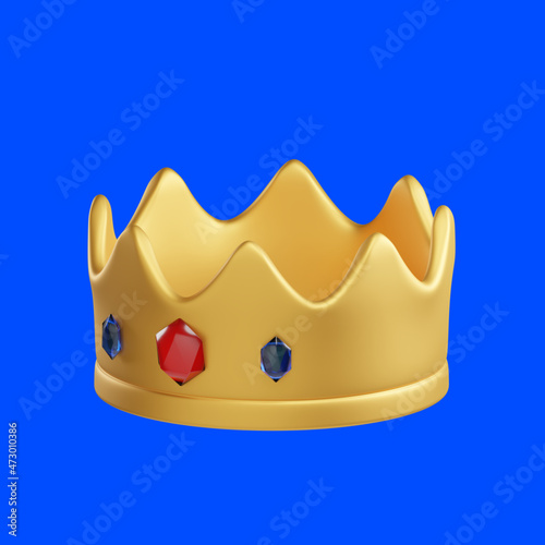 crown 3d illustration
