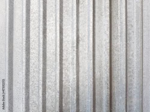 Corrugated sheet vertical metal texture background.
