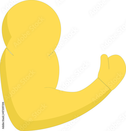 health and fittness icons muscle  and strong