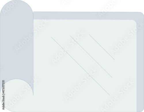 health and fittness icons yoga mat and excercise