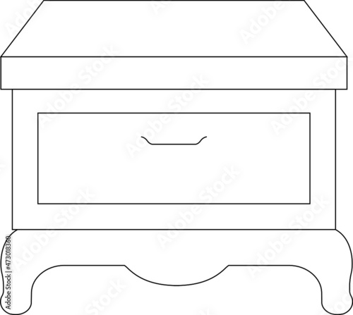 furniture icons drawer and household