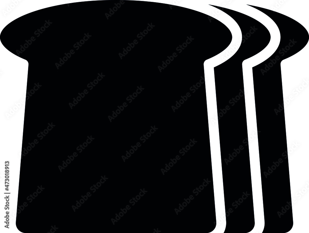 foods icons bread and toast foods icons bread and toast