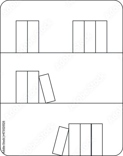 elearning icons book shelf and library