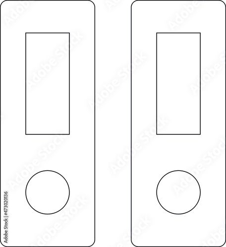 elearning icons folder file and storage