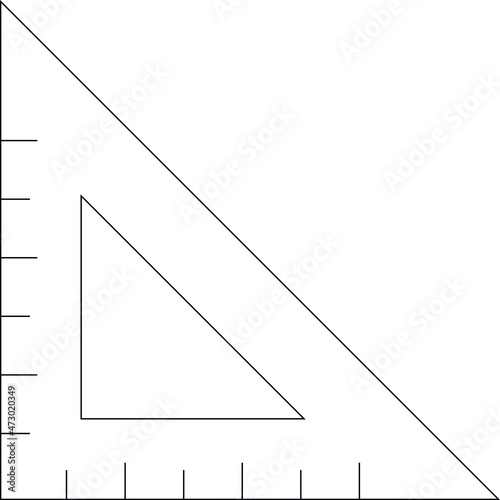elearning icons ruler and measure