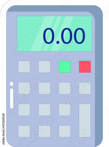 education icons calculator  and calculating